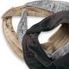 imageBurts Bees Baby 5Pack Bandana Bib Set with Snap ClosureAsh Grey