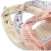 imageBurts Bees Baby 5Pack Bandana Bib Set with Snap ClosurePink Sand
