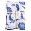 imageBurts Bees Baby Reversible Blanket Nursery Stroller ampamp TummyTime Organic Jersey Cotton Quilted Infant ampamp Toddler BeddingHello Moon