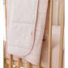 imageBurts Bees Baby Reversible Blanket Nursery Stroller ampamp TummyTime Organic Jersey Cotton Quilted Infant ampamp Toddler BeddingSwaying Branches Pink
