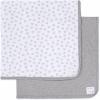 imageBurts Bees Baby Infant Receiving Blankets Made with 100 Organic Cotton Stretchy and Soft Honey Bee Newborn Swaddle Blanket  Size 29 x 29 Inches  2 Pack SetGrey Bees