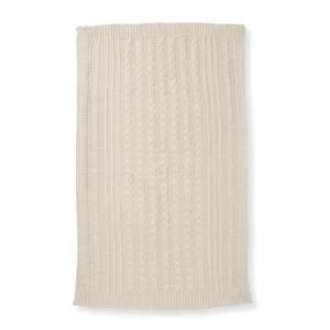 imageBurts Bees Baby Infant Blanket Cable Knit Made with 100 Soft Breathable Organic Cotton Nursing Blankets Machine Wash Baby Newborn Essentials Size 30 x 40 InchOat