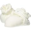 imageBurts Bees Baby Newborn Essentials Unisex Organic Cotton BootiesEggshell White