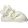 imageBurts Bees Baby Newborn Essentials Unisex Organic Cotton BootiesEggshell White