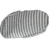 imageBurts Bees Baby Newborn Essentials Unisex Organic Cotton BootiesHeather Grey Stripe
