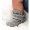 imageBurts Bees Baby Newborn Essentials Unisex Organic Cotton BootiesQuilted Oat