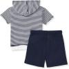 imageBurts Bees Baby babyboys Short Sleeve Shirt and Pant Set Top ampamp Bottom Outfit 100 Organic CottonClassic Stripe