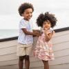 imageBurts Bees Baby babyboys Short Sleeve Shirt and Pant Set Top ampamp Bottom Outfit 100 Organic CottonSantorini