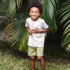 imageBurts Bees Baby babyboys Short Sleeve Shirt and Pant Set Top ampamp Bottom Outfit 100 Organic CottonShady Palms