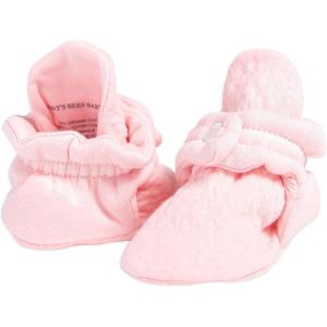 imageBurts Bees Baby Newborn Essentials Unisex Organic Cotton BootiesQuilted Blossom