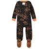 imageBurts Bees Baby Baby Boys Boys Sleeper Pjs 100 Organic Cotton Onepiece Footie Zip Up Jumpsuit Snug Fit PajamasHaunty Halloween