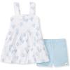 imageBurts Bees Baby babygirls Top and Pant Set Sleeveless Tunic and Leggings Bundle 100 Organic CottonCoral