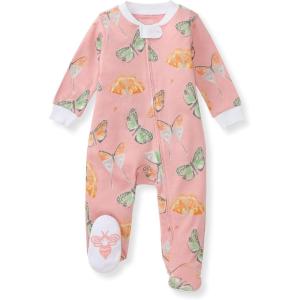 imageBurts Bees Baby Baby Girls Pajamas Sleep and PlayDesert Moths