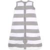 imageBurts Bees Baby unisexbaby Beekeeper Wearable Blanket 100 Organic Cotton Swaddle Transition Sleeping BagRugby Stripe Heather Grey