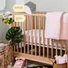 imageBurts Bees Baby  Fitted Crib Sheet Girls Boys ampamp Unisex 100 Organic Cotton Crib Sheet for Standard Crib ampamp Toddler Mattresses Pack of 2Blossom Elephants