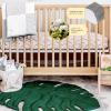 imageBurts Bees Baby  Fitted Crib Sheet Girls Boys ampamp Unisex 100 Organic Cotton Crib Sheet for Standard Crib ampamp Toddler Mattresses Pack of 2Giraffes