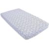 imageBurts Bees Baby  Fitted Crib Sheet Girls Boys ampamp Unisex 100 Organic Cotton Crib Sheet for Standard Crib ampamp Toddler Mattresses Pack of 2Indigo Pattern