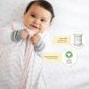 imageBurts Bees Baby  Fitted Crib Sheet Girls Boys ampamp Unisex 100 Organic Cotton Crib Sheet for Standard Crib ampamp Toddler Mattresses Pack of 2Pink Garden