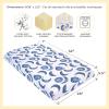 imageBurts Bees Baby  Fitted Crib Sheet Girls Boys ampamp Unisex 100 Organic Cotton Crib Sheet for Standard Crib ampamp Toddler Mattresses Pack of 2Sunshine Stripe