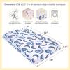 imageBurts Bees Baby  Fitted Crib Sheet Girls Boys ampamp Unisex 100 Organic Cotton Crib Sheet for Standard Crib ampamp Toddler Mattresses Pack of 2Sweet Doe