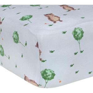 imageBurts Bees Baby  Fitted Crib Sheet Girls Boys ampamp Unisex 100 Organic Cotton Crib Sheet for Standard Crib ampamp Toddler Mattresses Pack of 2Storybook Bear