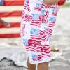 imageBurts Bees Baby Baby Boys Polo Rompers 100 Organic Cotton Onepiece Coverall and Layette SetMagestic Flags