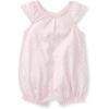 imageBurts Bees Baby Baby Girls Bubble Romper 100 Organic Cotton Onepiece Bubble Shortall and Layette Set Girl OutfitBrave Bandana