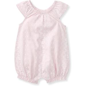 imageBurts Bees Baby Baby Girls Bubble Romper 100 Organic Cotton Onepiece Bubble Shortall and Layette Set Girl OutfitBrave Bandana