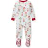imageBurts Bees Baby Baby Girls Pajamas OnePiece Footed Sleeper PJs NonSlip Snug Fit for Infants 12 18 and 24 Months