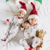 imageBurts Bees Baby Girls Organic Cotton Sleep and Play Footed Pajamas Onepiece Zip Front Romper Baby Essentials
