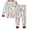imageSanta Sky TwoPiece Pajamas by Burts Bees Baby