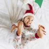 imageSanta Sky TwoPiece Pajamas by Burts Bees Baby