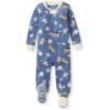imageBurts Bees Baby babyboys Sleeper Pjs 100 Organic Cotton Onepiece Footie Zip Up Jumpsuit Snug Fit PajamasMeet Me on the Mountain