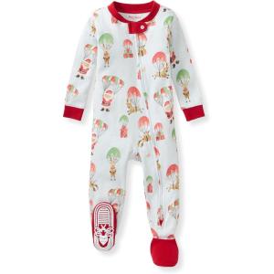 imageBurts Bees Baby Baby Girls Pajamas OnePiece Footed Sleeper PJs NonSlip Snug Fit for Infants 12 18 and 24 Months