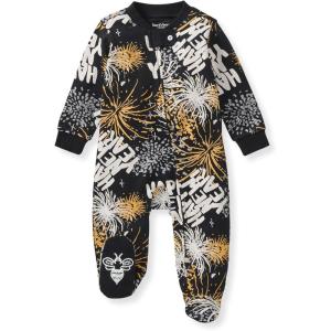 imageBurts Bees Baby Baby Girls Pajamas Zip Front NonSlip Footed Sleeper Pjs 100 Organic CottonHappy New Year