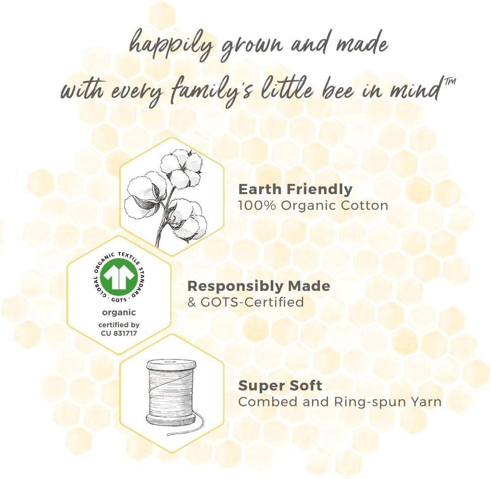 imageBurts Bees Baby BabyGirls Dress Infant ampamp Toddler Short ampamp LongSleeve 100 Organic CottonWyoming Wild Flowers