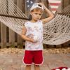 imageBurts Bees Baby Baby Boys Tee and Short SetPlay Ball