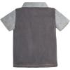 imageBurts Bees Baby BabyBoys Tees Short Long Sleeve TShirt VNeck Crew Infant and Toddler Top 100 Organic CottonSlate