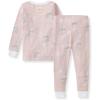 imageBurts Bees Baby Girls 2Piece Long Sleeve Tee and Pants Organic Cotton Pajama SetIce Skates