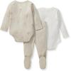 imageBurts Bees Baby Unisex 3Piece Bodysuit and Pant Set 100 Organic Cotton Infant OutfitMouse House