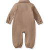 imageBurts Bees Baby babyboys Baby Boys 100 Organic Cotton Button Down JumpsuitGinger Acid Wash