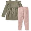 imageBurts Bees Baby babygirls Long Sleeve Top and Pant Set 100 Organic Cotton OutfitBudding Beauty