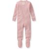 imageBurts Bees Baby unisexbaby Honeysoft Sleeper Pajamas Zip Front Nonslip Footed Footie Pjs Organic Cotton ampamp LyocellPersian Rose Thermal