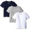 imageBurts Bees Baby BabyBoys Tees Short Long Sleeve TShirt VNeck Crew Infant and Toddler Top 100 Organic CottonMulti 3pack