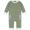 imageBurts Bees Baby babyboys Jumpsuit 100 Organic Cotton Onepiece Short Sleeve Long Sleeve CoverallGreen Bay Pocket