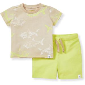 imageBurts Bees Baby Baby Boys Tee and Short SetGreat White Shark