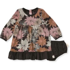 imageBurts Bees Baby Baby Girls Dress Infant ampamp Toddler Short ampamp LongSleeve 100 Organic CottonFloral Bliss
