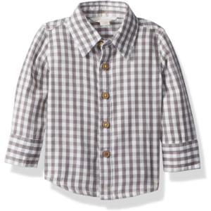 imageBurts Bees Baby BabyBoys Tees Short Long Sleeve TShirt VNeck Crew Infant and Toddler Top 100 Organic CottonCharcoal