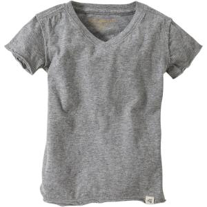 imageBurts Bees Baby BabyBoys Tees Short Long Sleeve TShirt VNeck Crew Infant and Toddler Top 100 Organic CottonHeather Grey
