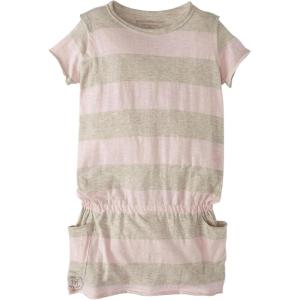imageBurts Bees Baby BabyGirls Dress Infant ampamp Toddler Short ampamp LongSleeve 100 Organic CottonPetal Pink